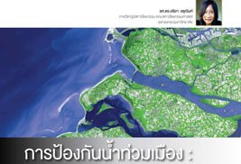 การป้องกันน้ำท่วม..