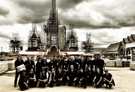 การศึกษางานก่อสร้างพระเมรุมาศ และงานภูมิสถาปัตยกรรมรอบพระเมรุมาศ